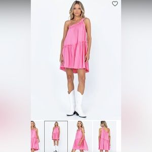 pink princess polly dress